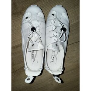 Pandere Sport Expandable Leather Sneakers - Barista - Size 9 US